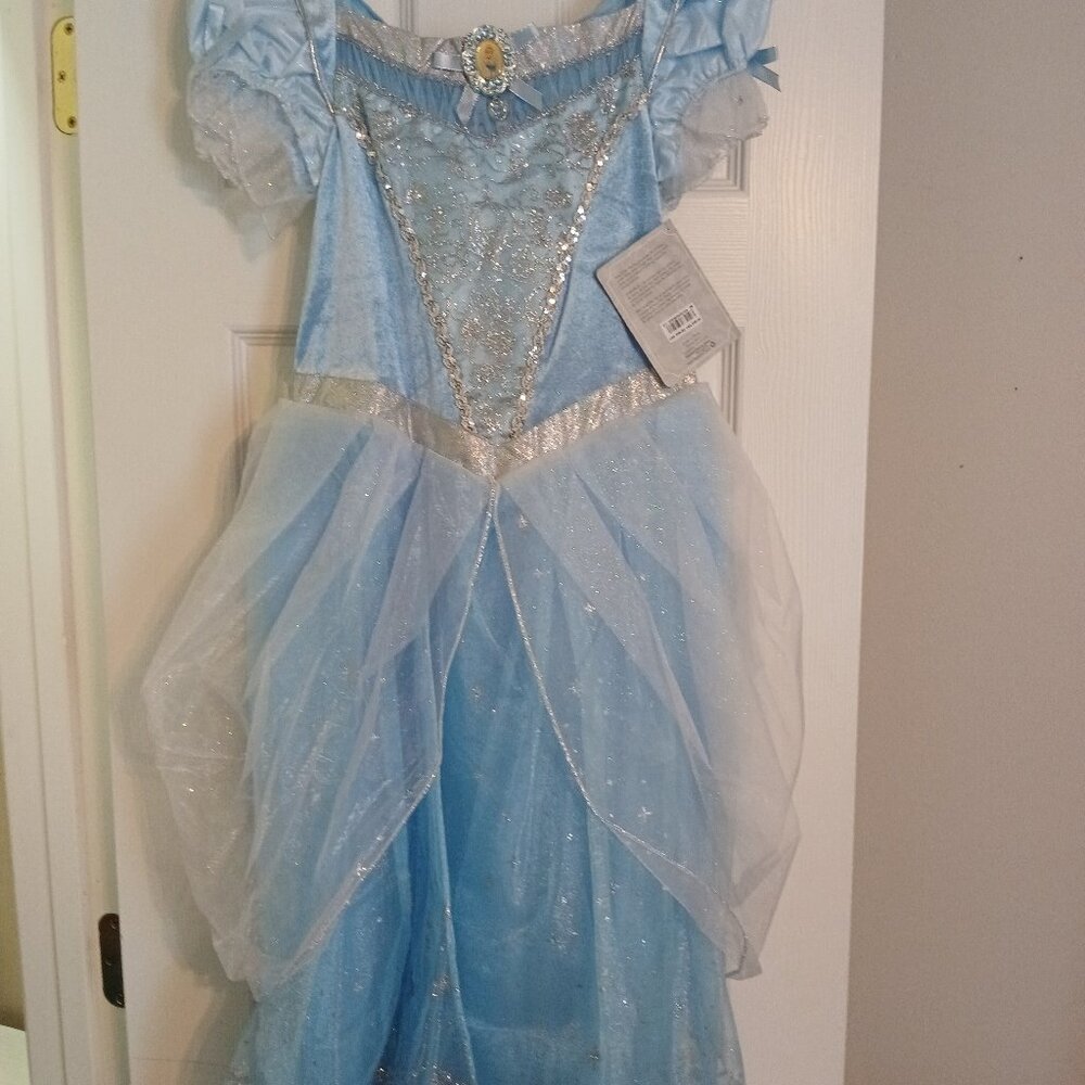 NWT~Disney Store Cinderella Princess Costume ~ Size L 10